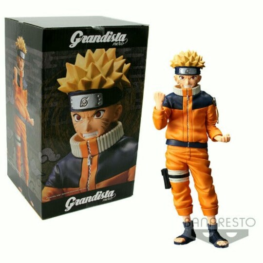 Banpresto/Bandai Naruto Shippuden Uzumaki Naruto Grandista nero Banpresto/Bandai Naruto Shippuden Uzumaki Naruto Grandista nero